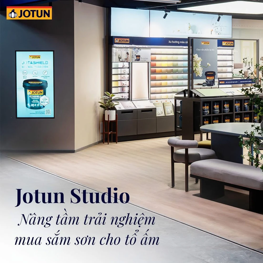 Tư liệu Jotun Studio do cửa hàng cung cấp – Khám phá Jotun Studio